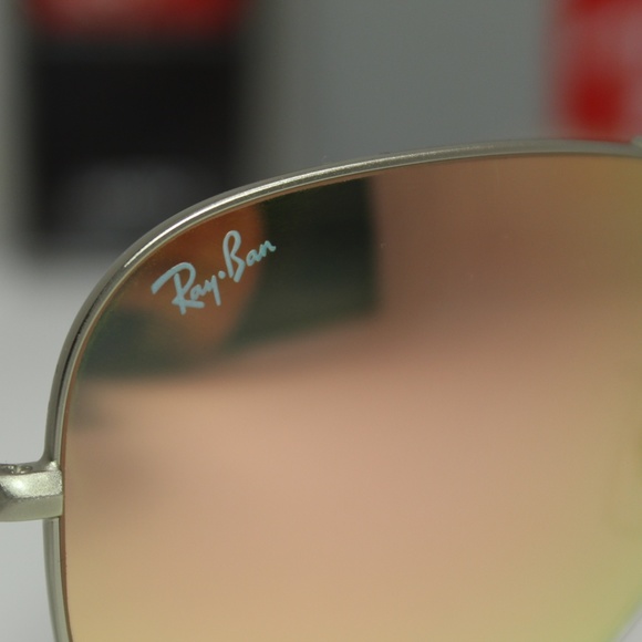 RAY-BAN RB 3025 019/Z2 COPPER FLASH MATTE SILVER - Picture 3 of 7